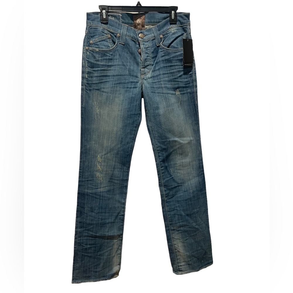ROCK & REPUBLIC - Ralph Low Rise Relaxed Straight Leg - Picture 4 of 13